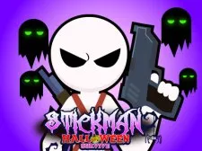 Stickman Halloween-Überleben